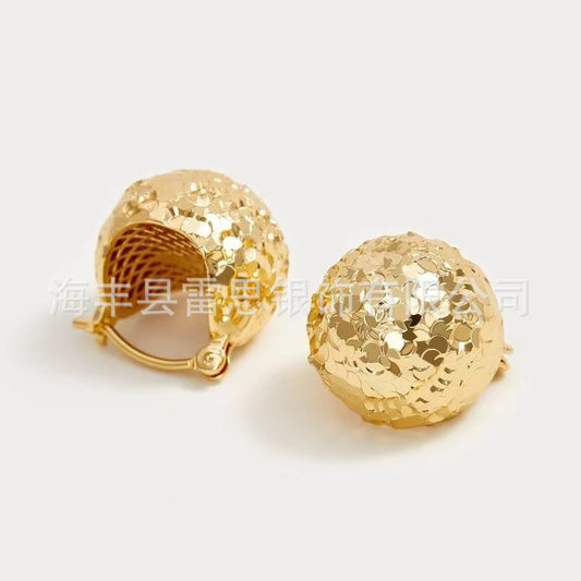 Sparkling Pinecone Crystal Drops - High-End Luxury Sparkle